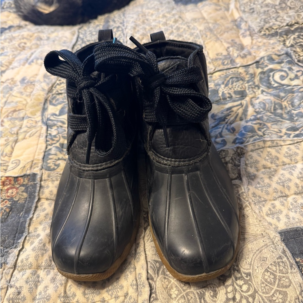 Sperry Black Duck Boots